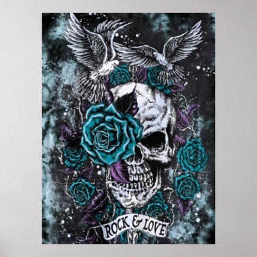 Rock & Liebe Poster (Vorne)