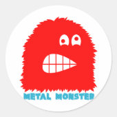 Rock=Life 'Metal Monster' Aufkleber (Vorderseite)