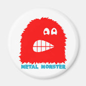 Rock=Life 'Metal Monster' Metal Magnet (Vorne)