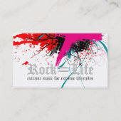 Rock=Life "X-Bewertete" Visitenkarte (Rückseite)