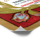 Rock Lily Toilettenwasser Poster (Ecke)