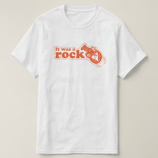 Rock Lobster 80er Pop Culture Retro Graphic T-Shirt (Design vorne)
