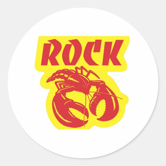 Rock Lobster Aufkleber (Vorderseite)