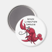 Rock Lobster Dance Magnet (Vorderseite/Rückseite)