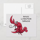 Rock Lobster Dance Postkarte (Vorne/Hinten)
