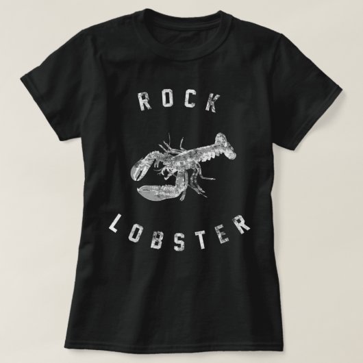 Rock Lobster erschüttert T-Shirt (Design vorne)