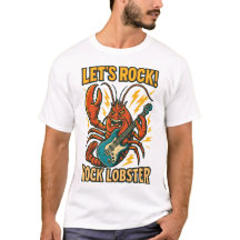 Rock Lobster Gitarren Cartoon-Design