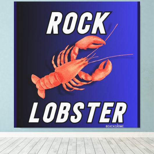 Rock Lobster Leinwanddruck (Insitu (Holzboden))