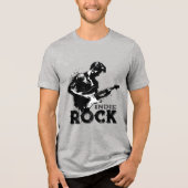 Rock Man Tri-Blend Shirt (Vorderseite)