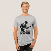 Rock Man Tri-Blend Shirt (Vorderseite voll)