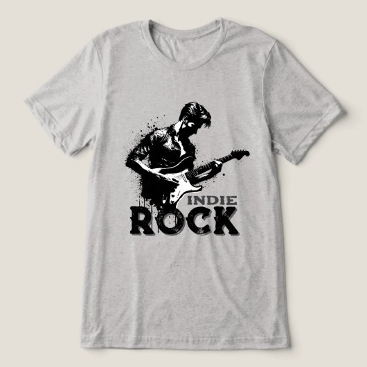 Rock Man Tri-Blend Shirt (Design Vorderseite)