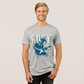 Rock Man Tri-Blend Shirt (Vorderseite voll)