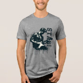 Rock Man Tri-Blend Shirt (Vorderseite)