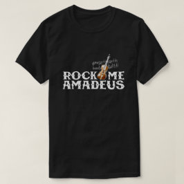 Rock Me Amadeus 80er Retro Pop Culture Graphic T-Shirt