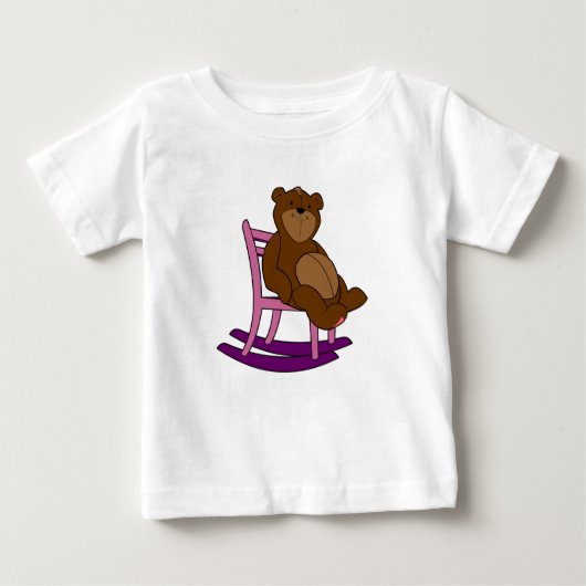 Rock me Baby. Baby T-shirt (Vorderseite)