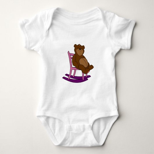 Rock Me Baby Strampler (Vorderseite)