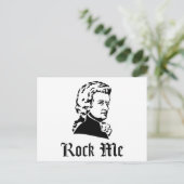 Rock Me Postkarte (Stehend Vorderseite)