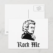 Rock Me Postkarte (Vorne/Hinten)