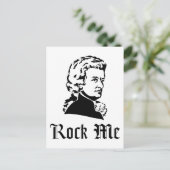 Rock Me Postkarte (Stehend Vorderseite)