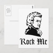 Rock Me Postkarte (Vorne/Hinten)