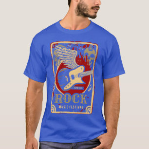 Rock-Metal-Musik Gitarre hart lustig T-Shirt