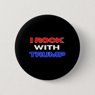 Rock mit Trump Button