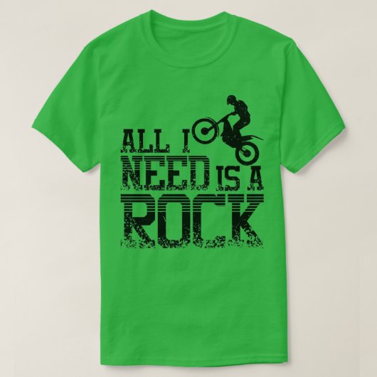 Rock Moto Trial Bike T-Shirt (Design vorne)