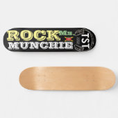 ROCK MS.MUNCHIE Skateboard (Horizontal)
