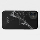 Rock Music Band Gitarre Case-Mate iPhone Hülle (Rückseite (Horizontal))