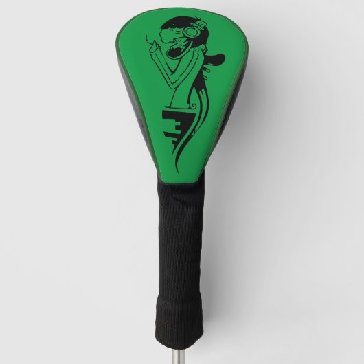 Rock-music Golf Head Cover Headcover (Vorderseite)