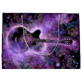 Rock Music Guitar Geschenktasche Große Geschenktüte (Rückseite)