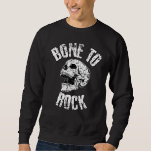 Rock Music Metal Gitarre Bass Player Band Sweatshirt