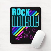 Rock Music Mousepad (Mit Mouse)
