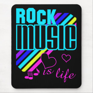 Rock Music Mousepad