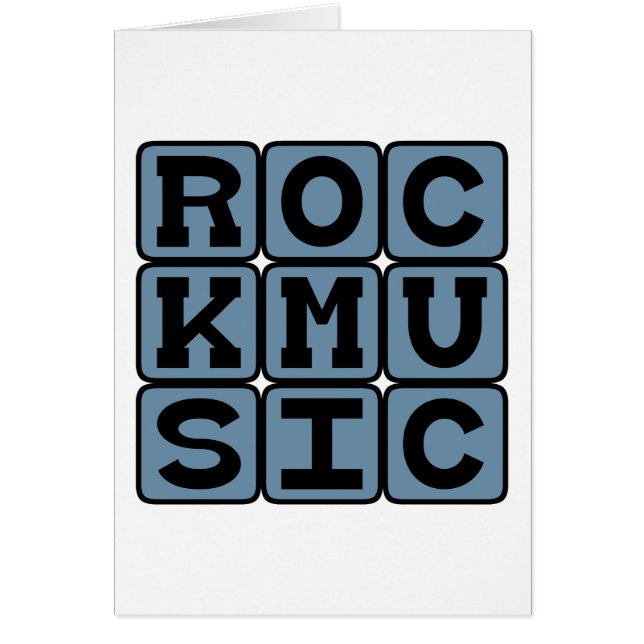 Rock Music, Music Genre (Vorne)