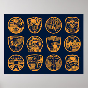 Rock Music Poster