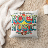 Rock Music Soul Cushion Kissen (Decke)