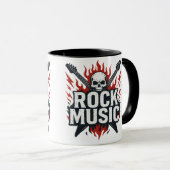 Rock-Music-Tasse Mug Tasse (VorderseiteRechts)