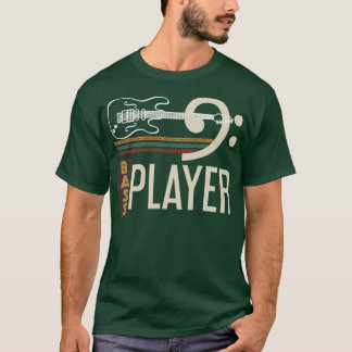 Rock Musical Instrument Bass Gitarre T-Shirt