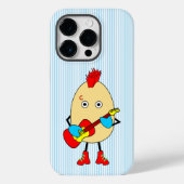 Rock Musician Egghead Case-Mate iPhone Hülle (Rückseite)