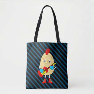 Rock Musician Egghead Tasche