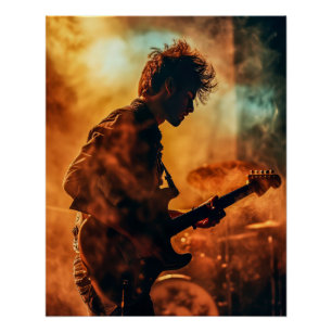 Rock Musician Poster