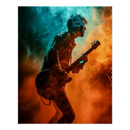 Rock Musician Poster (Vorderseite)