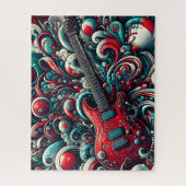 Rock-Musik Gitarre Puzzle (Vertikal)