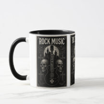 Rock-Musik-Tasse