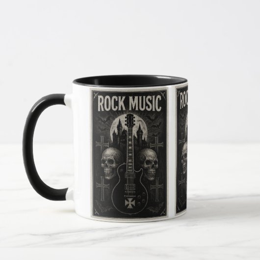 Rock-Musik-Tasse Tasse (Links)