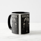 Rock-Musik-Tasse Tasse (Vorderseite Links)