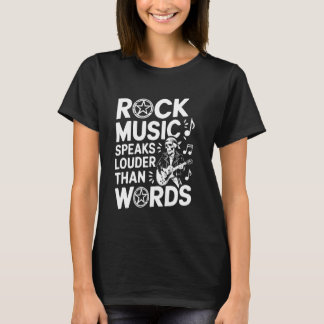 Rock-Musikliebhaber Musiker Rock And Roll Band Roc T-Shirt