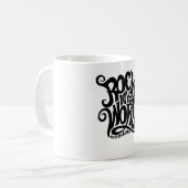 Rock my World Kaffeetasse (Vorderseite Links)