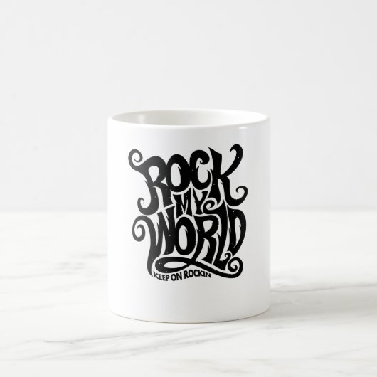 Rock my World Kaffeetasse (Mittel)